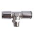 Metal Pu Fitting T-joint 12mm 1/4' M
